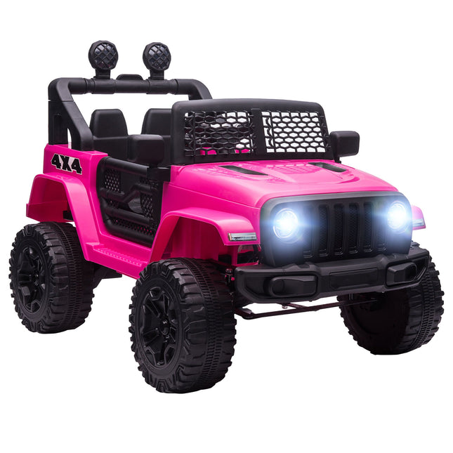 12V Kinder Elektroauto, Fernsteuerung, Pink
