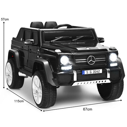 12V Kinder-Aufsitzauto mit Fernbedienung, Musik, LED-Lichtern