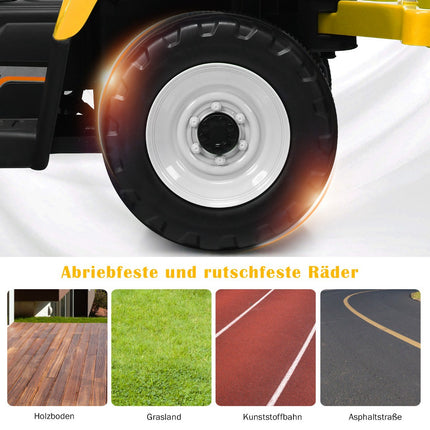 12V Kids Ride-On Tractor with Trailer, Remote Control