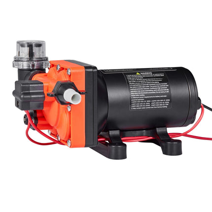 12V RV Water Pump, 5 GPM Diaphragm, 70 PSI Auto Switch