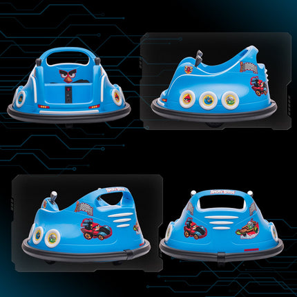 12V Kinder Elektro Bumper Car, Fernsteuerung, 360° Drehung