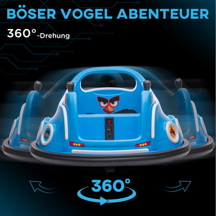 12V Kinder Elektro Bumper Car, Fernsteuerung, 360° Drehung