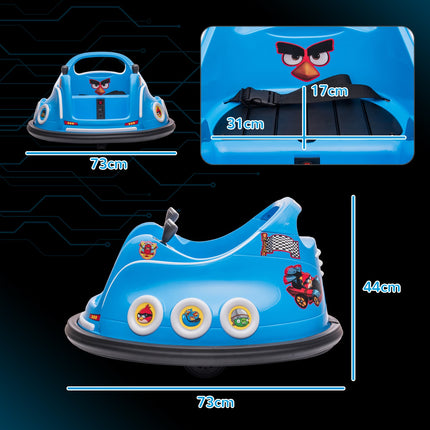 12V Kinder Elektro Bumper Car, Fernsteuerung, 360° Drehung