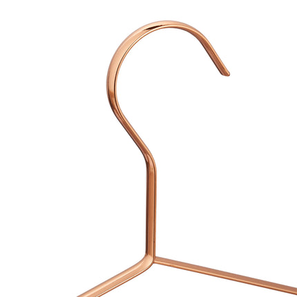 12 copper coat hangers