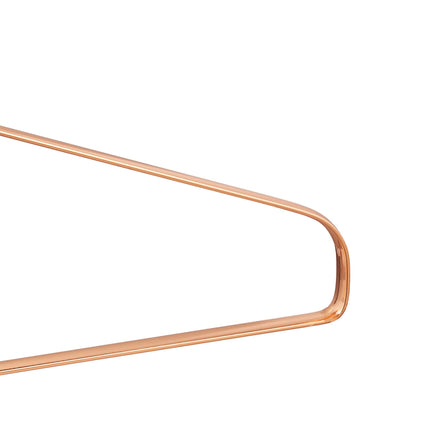 12 copper coat hangers