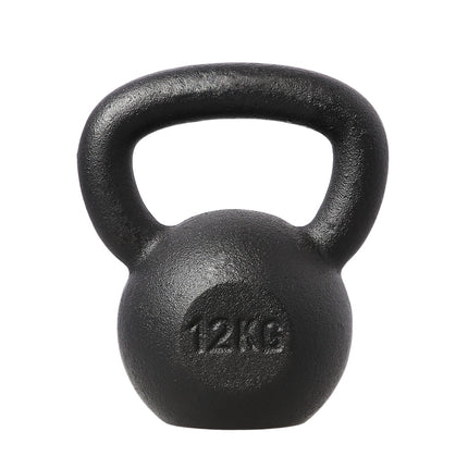 12 kg Gusseisen-Kettlebell für Krafttraining