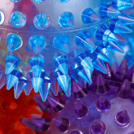 12 pcs. Rubber balls with LED lights