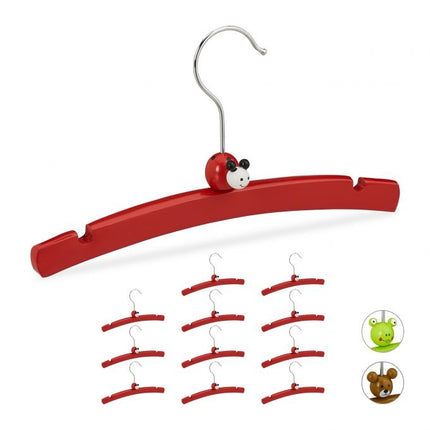 12 pcs. clothes hangers for children