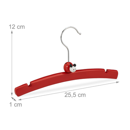 12 pcs. clothes hangers for children