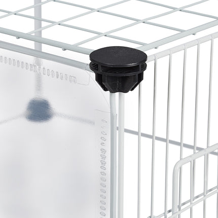 12-piece freestanding cabinet Transparent