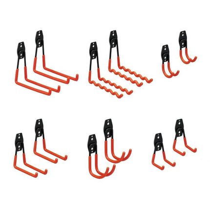 12-teiliges Wandhaken-Set
