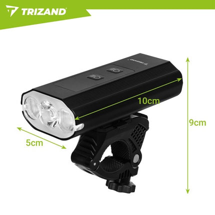 1300lm LED-Fahrradlicht-Kit, USB-C, IP65 wasserdicht