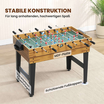 13-in-1 Spieltisch, Kicker, Schach, Billard, MDF