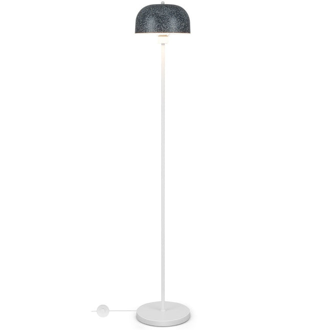 146cm Stehleuchte mit Fußschalter &amp; E27 Glühbirnensockel &amp; Lampenschirm Stehleuchte