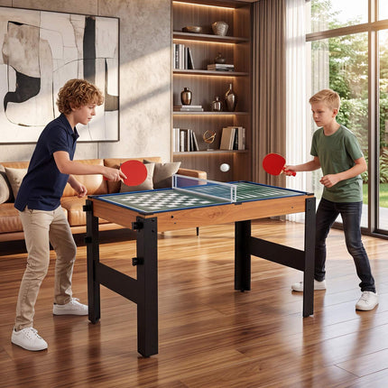 14-in-1 Multi-Spieltisch-Set mit Zubehör