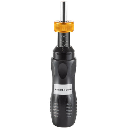 1/4 in Drive Torque Screwdriver Set, 10-50 in-lb, 18 Bits