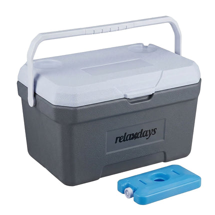Chladicí box 15L s chladicí vložkou – bílá/šedá