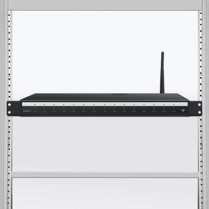 Nabíjecí stanice USB-C s 15 porty, 350W Power Delivery