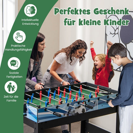15-in-1 Multi-Game Table Set with Foosball, Billiards, Hockey
