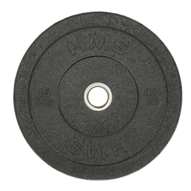 15 kg schwarze Olympische Bumper Plate