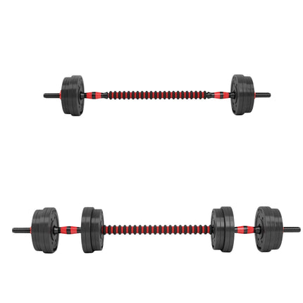15 kg Hantel- & Kurzhantelset aus Kompositmaterial