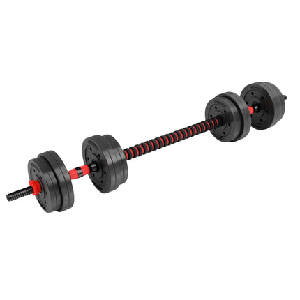 15 kg Hantel- & Kurzhantelset aus Kompositmaterial