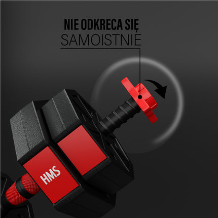 Kompozitní sada velké a jednoručních činek 15 kg