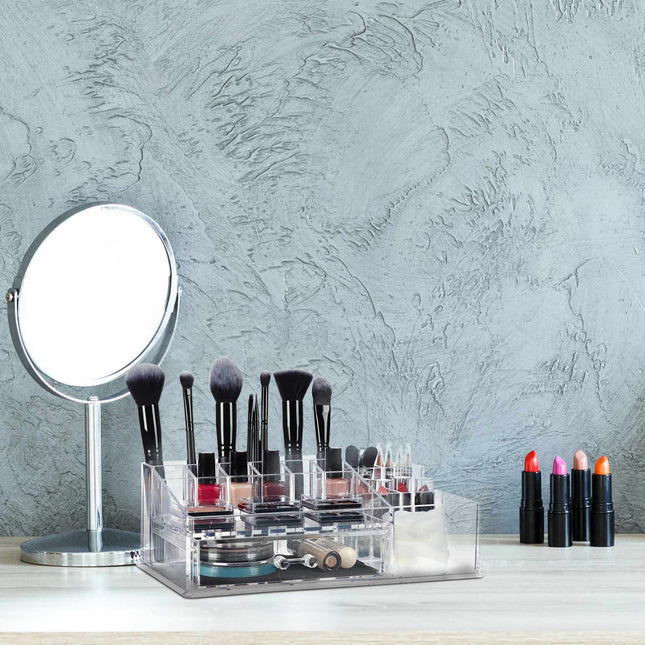 Make-up-Organizer mit 16 Fächern