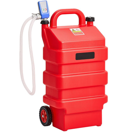 16 Gallon Fuel Caddy – Portable 12V Pump, 4 ft Hose