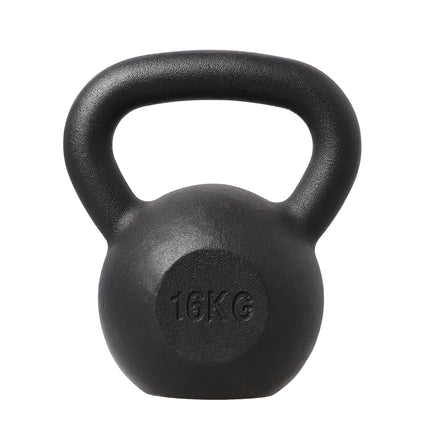 16 kg Gusseisen-Kettlebell für Krafttraining