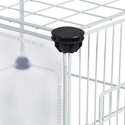 Enclos 16 pièces pour animaux en liberté Transparent