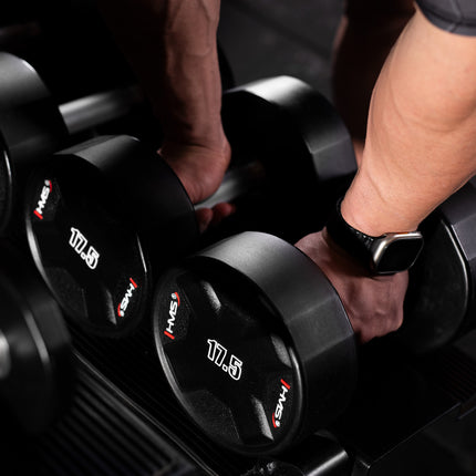 17,5 KG Polyurethan-Hantel – Langlebiges Fitnessgerät