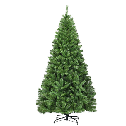 180cm Künstlicher Weihnachtsbaum Tannenbaum mit 1.000 PVC Tannennadeln Grün
