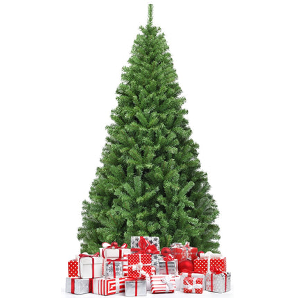 180cm Künstlicher Weihnachtsbaum Tannenbaum mit 1.000 PVC Tannennadeln Grün