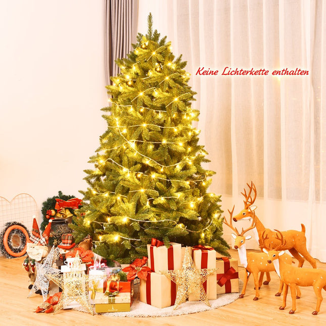180 cm künstlicher Weihnachtsbaum mit PVC-Nadeln, Grün