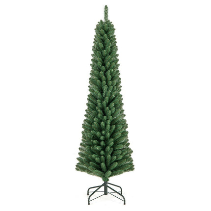 180cm pencil Christmas tree artificial Christmas tree with 392 green branch tips