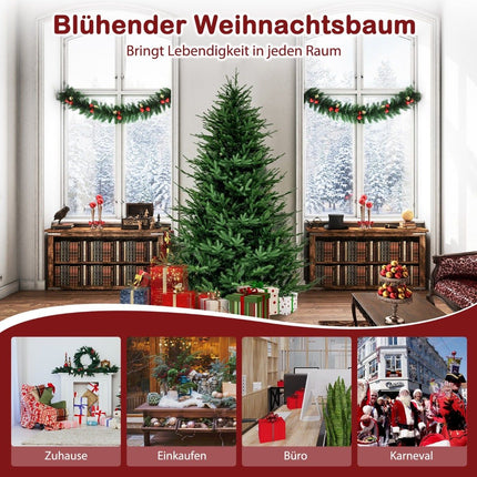 183 cm Artificial Christmas Tree with 280 LED Lights
