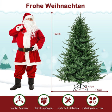 183 cm Artificial Christmas Tree with 280 LED Lights