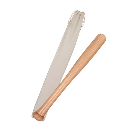 Baseballschläger aus Holz, 18 Zoll, mit Jutetasche