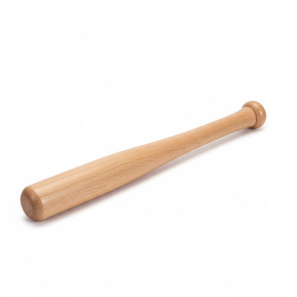 Baseballschläger aus Holz, 18 Zoll, mit Jutetasche