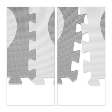 18-teilige Puzzlematte Herz