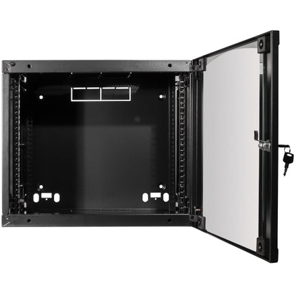 Nástěnný serverový rozvaděč 19" U12 540 x 450 x 595 mm, nesmontovaný, černý