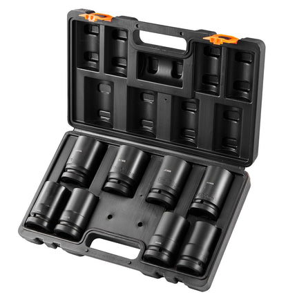 1-Inch Drive Deep Impact Socket Set, 8-Piece 6-Point