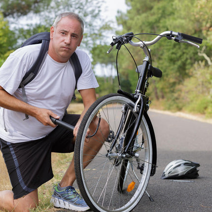 1 Paar Fahrradgriffe 22 mm in schwarz