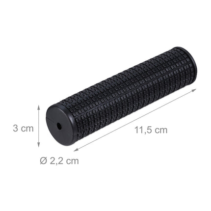 1 Paar Fahrradgriffe 22 mm in schwarz