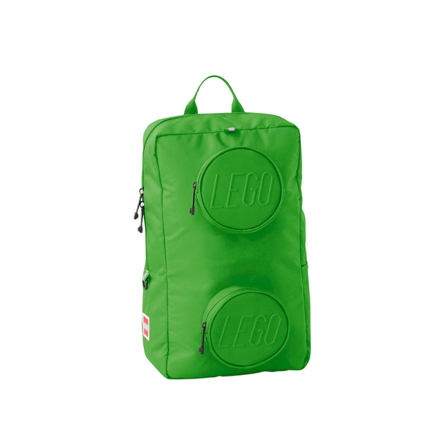 1x2 LEGO Ziegel Rucksack, Hellgrün