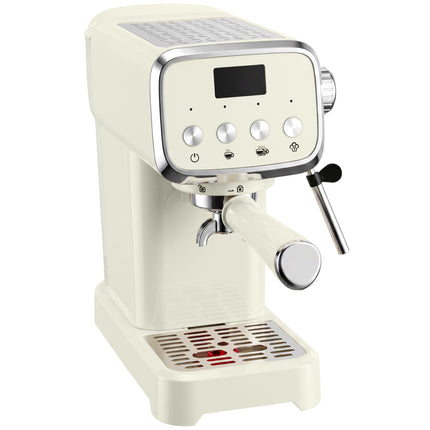 20 Bar Espresso Machine with Milk Frother, 1.2L Tank