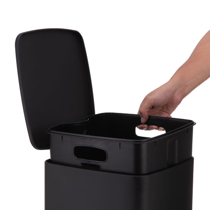 20L Küchen-Treteimer mit Soft-Close-Deckel