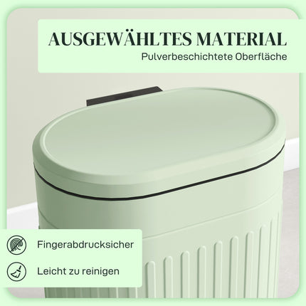 20L Metall-Treteimer, Absenkautomatik, herausnehmbarer Inneneimer