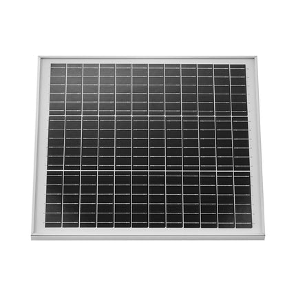 20W 12V Solar Battery Charger with Controller, Pole Mount